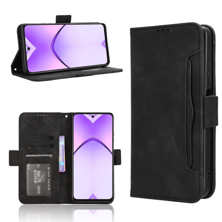 Custodia per telefono in pelle con slot per schede di consistenza al polpaccio, For OPPO A3x 5G India, For OPPO Reno12 F 5G, For OPPO Reno11 PJH110, For OPPO Reno12 Pro 5G Global