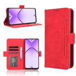 Custodia per telefono in pelle con slot per schede di consistenza al polpaccio, For OPPO A3x 5G India, For OPPO Reno12 F 5G, For OPPO Reno11 PJH110, For OPPO Reno12 Pro 5G Global