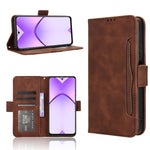 Custodia per telefono in pelle con slot per schede di consistenza al polpaccio, For OPPO A3x 5G India, For OPPO Reno12 F 5G, For OPPO Reno11 PJH110, For OPPO Reno12 Pro 5G Global