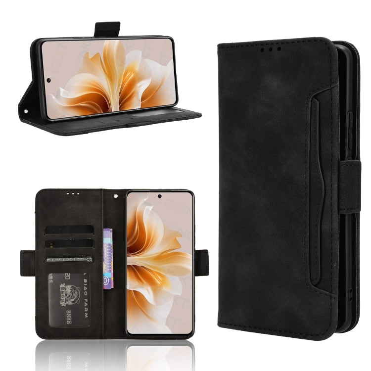 Custodia per telefono in pelle con slot per schede di consistenza al polpaccio, For OPPO Reno12 5G Global, For OPPO F27 Pro 5G / F27 Pro+ 5G, For OPPO A60 4G, For OPPO A3 Pro 5G