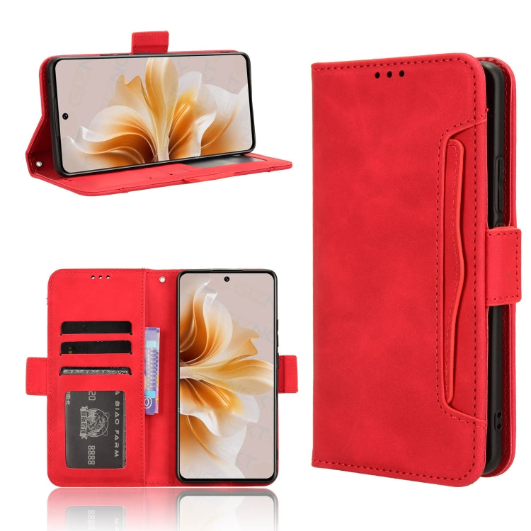 Custodia per telefono in pelle con slot per schede di consistenza al polpaccio, For OPPO Reno12 5G Global, For OPPO F27 Pro 5G / F27 Pro+ 5G, For OPPO A60 4G, For OPPO A3 Pro 5G