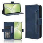 Custodia per telefono in pelle con slot per schede di consistenza al polpaccio, For OPPO Reno13 5G Global, For OPPO Reno13 F 4G / 5G, For OPPO Find X8, For OPPO K12X 5G / OnePlus Nord CE4 Lite 5G