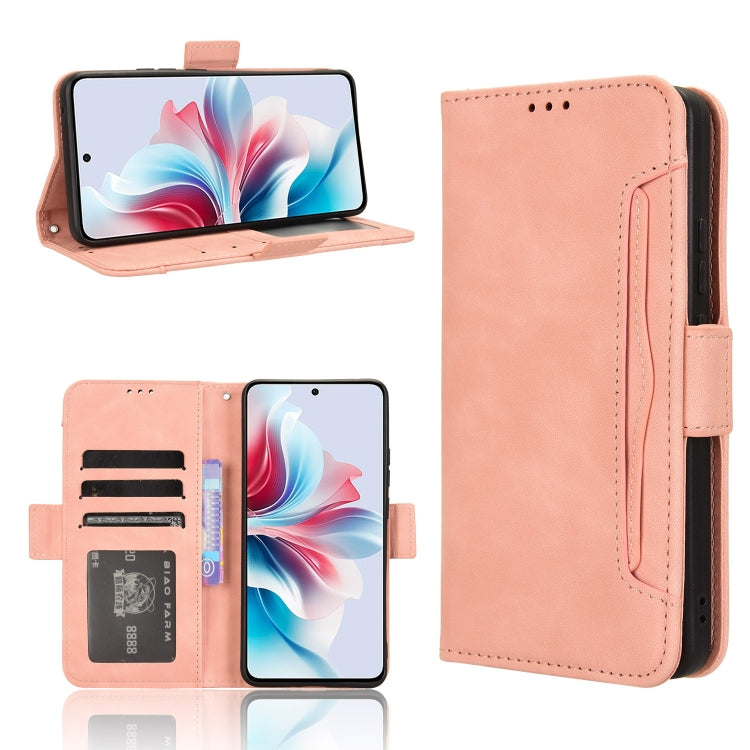 Custodia per telefono in pelle con slot per schede di consistenza al polpaccio, For OPPO A3x 5G India, For OPPO Reno12 F 5G, For OPPO Reno11 PJH110, For OPPO Reno12 Pro 5G Global
