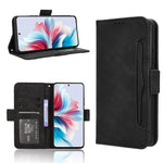Custodia per telefono in pelle con slot per schede di consistenza al polpaccio, For OPPO A3x 5G India, For OPPO Reno12 F 5G, For OPPO Reno11 PJH110, For OPPO Reno12 Pro 5G Global