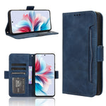 Custodia per telefono in pelle con slot per schede di consistenza al polpaccio, For OPPO A3x 5G India, For OPPO Reno12 F 5G, For OPPO Reno11 PJH110, For OPPO Reno12 Pro 5G Global