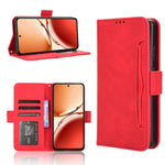 Custodia per telefono in pelle con slot per schede di consistenza al polpaccio, For OPPO A3x 5G India, For OPPO Reno12 F 5G, For OPPO Reno11 PJH110, For OPPO Reno12 Pro 5G Global