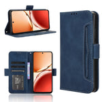 Custodia per telefono in pelle con slot per schede di consistenza al polpaccio, For OPPO A3x 5G India, For OPPO Reno12 F 5G, For OPPO Reno11 PJH110, For OPPO Reno12 Pro 5G Global