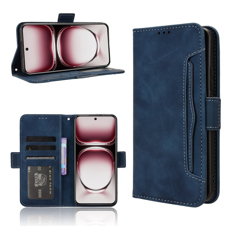 Custodia per telefono in pelle con slot per schede di consistenza al polpaccio, For OPPO A3x 5G India, For OPPO Reno12 F 5G, For OPPO Reno11 PJH110, For OPPO Reno12 Pro 5G Global