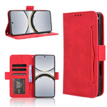 Custodia per telefono in pelle con slot per schede di consistenza al polpaccio, For OPPO A78 4G, For OPPO Find X8 Pro, For OPPO Reno7 A