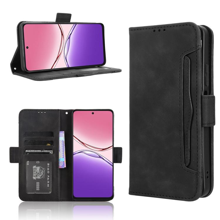 Custodia per telefono in pelle con slot per schede di consistenza al polpaccio, For OPPO F29 Pro 5G, For OPPO F29 5G Global, For OPPO A5 Pro Global, For OPPO Reno13 Pro 5G Global