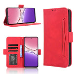 Custodia per telefono in pelle con slot per schede di consistenza al polpaccio, For OPPO F29 Pro 5G, For OPPO F29 5G Global, For OPPO A5 Pro Global, For OPPO Reno13 Pro 5G Global