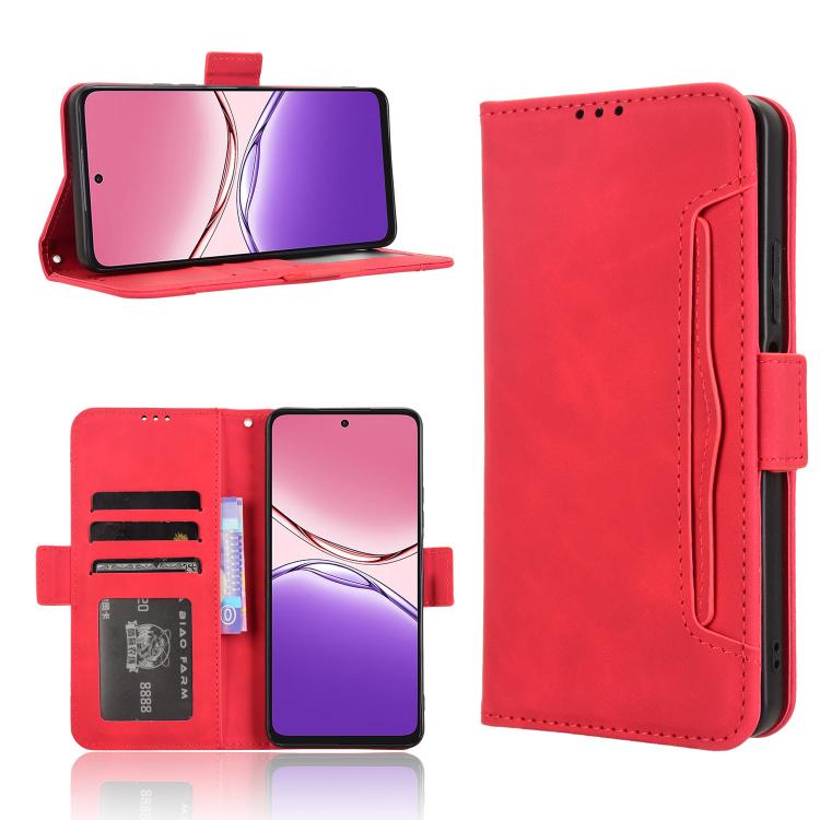 Custodia per telefono in pelle con slot per schede di consistenza al polpaccio, For OPPO F29 Pro 5G, For OPPO F29 5G Global, For OPPO A5 Pro Global, For OPPO Reno13 Pro 5G Global