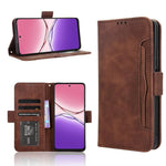 Custodia per telefono in pelle con slot per schede di consistenza al polpaccio, For OPPO F29 Pro 5G, For OPPO F29 5G Global, For OPPO A5 Pro Global, For OPPO Reno13 Pro 5G Global