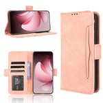 Custodia per telefono in pelle con slot per schede di consistenza al polpaccio, For OPPO F29 Pro 5G, For OPPO F29 5G Global, For OPPO A5 Pro Global, For OPPO Reno13 Pro 5G Global