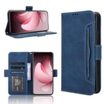 Custodia per telefono in pelle con slot per schede di consistenza al polpaccio, For OPPO F29 Pro 5G, For OPPO F29 5G Global, For OPPO A5 Pro Global, For OPPO Reno13 Pro 5G Global
