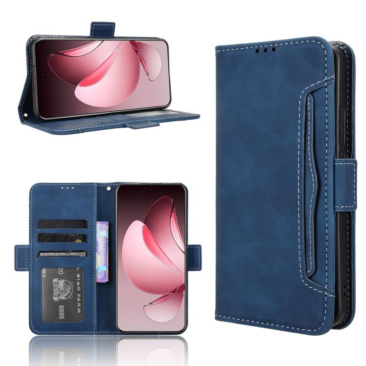 Custodia per telefono in pelle con slot per schede di consistenza al polpaccio, For OPPO F29 Pro 5G, For OPPO F29 5G Global, For OPPO A5 Pro Global, For OPPO Reno13 Pro 5G Global