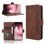 Custodia per telefono in pelle con slot per schede di consistenza al polpaccio, For OPPO F29 Pro 5G, For OPPO F29 5G Global, For OPPO A5 Pro Global, For OPPO Reno13 Pro 5G Global