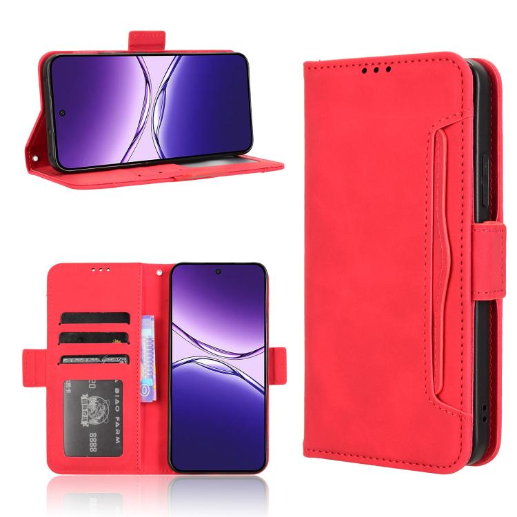 Custodia per telefono in pelle con slot per schede di consistenza al polpaccio, For OPPO F29 Pro 5G, For OPPO F29 5G Global, For OPPO A5 Pro Global, For OPPO Reno13 Pro 5G Global