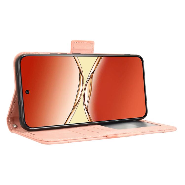 Custodia per telefono in pelle con slot per schede di consistenza al polpaccio, For OPPO F29 Pro 5G, For OPPO F29 5G Global, For OPPO A5 Pro Global, For OPPO Reno13 Pro 5G Global