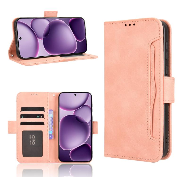 Custodia per telefono in pelle con slot per schede di consistenza al polpaccio, For OPPO K13 5G, For OPPO Find X8s+ 5G, For OPPO Find X8s 5G, For OPPO Find X8 Ultra 5G