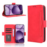 Custodia per telefono in pelle con slot per schede di consistenza al polpaccio, For OPPO K13 5G, For OPPO Find X8s+ 5G, For OPPO Find X8s 5G, For OPPO Find X8 Ultra 5G