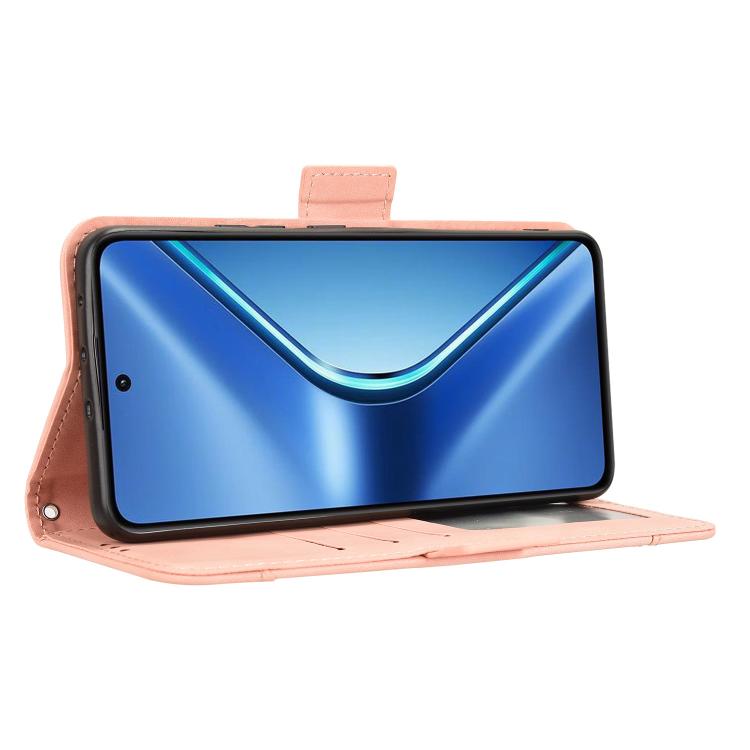 Custodia per telefono in pelle con slot per schede di consistenza al polpaccio, For OPPO K13 5G, For OPPO Find X8s+ 5G, For OPPO Find X8s 5G, For OPPO Find X8 Ultra 5G