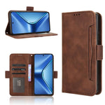 Custodia per telefono in pelle con slot per schede di consistenza al polpaccio, For OPPO K13 5G, For OPPO Find X8s+ 5G, For OPPO Find X8s 5G, For OPPO Find X8 Ultra 5G