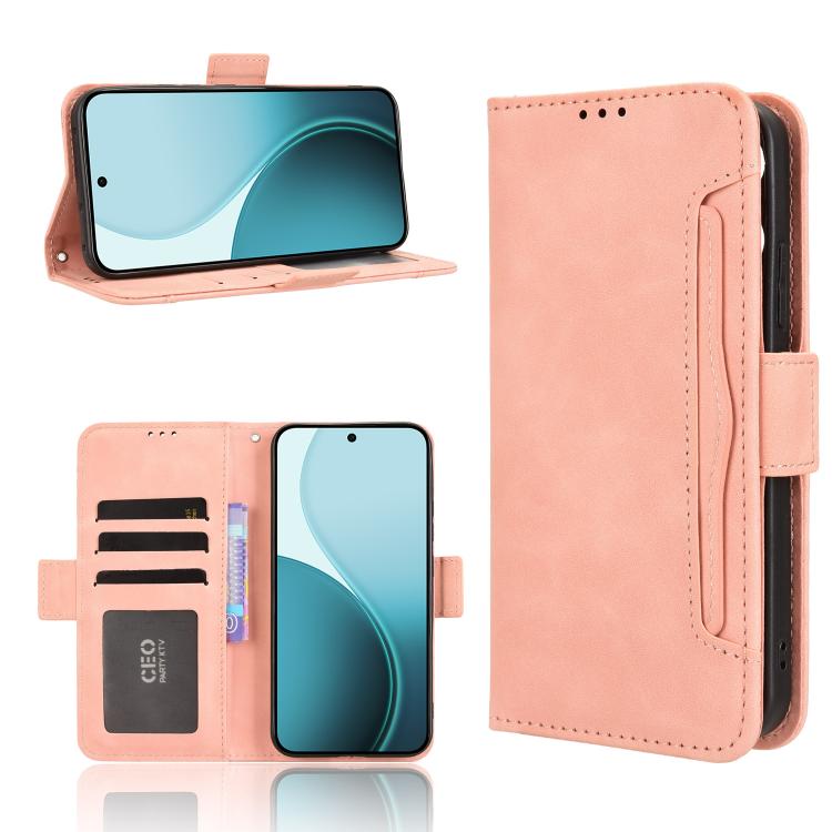 Custodia per telefono in pelle con slot per schede di consistenza al polpaccio, For OPPO Reno14 F 5G, For OPPO A5x 4G / 5G Global, For OPPO A5 4G / 5G Global, For OPPO Reno14 5G Global
