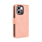 Custodia per telefono in pelle con slot per schede di consistenza al polpaccio, For OPPO Reno14 F 5G, For OPPO A5x 4G / 5G Global, For OPPO A5 4G / 5G Global, For OPPO Reno14 5G Global
