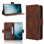 Custodia per telefono in pelle con slot per schede di consistenza al polpaccio, For OPPO A6 Pro 4G / 5G Global / F31 5G, For OPPO A6 Max 5G / F31 Pro+ 5G, For OPPO F31 Pro 5G, For OPPO Find X9 Pro