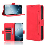Custodia per telefono in pelle con slot per schede di consistenza al polpaccio, For OPPO Reno15 5G Global / 15c, For OPPO A6x 5G / 4G, For OPPO Reno15 Pro 5G Global, For OPPO Find X9