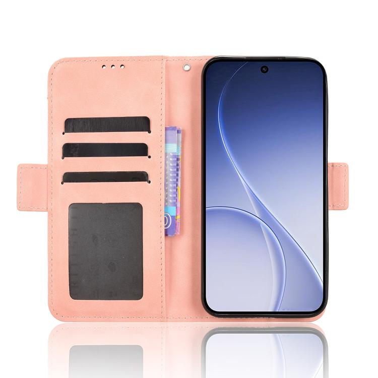 Custodia per telefono in pelle con slot per schede di consistenza al polpaccio, For OPPO Reno15 5G Global / 15c, For OPPO A6x 5G / 4G, For OPPO Reno15 Pro 5G Global, For OPPO Find X9