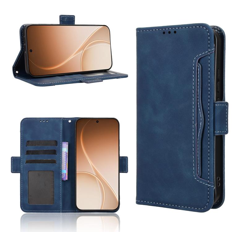 Custodia per telefono in pelle con slot per schede di consistenza al polpaccio, For OPPO Find X9 Ultra 5G, For OPPO A6c 4G / A6t / A6t Pro, For OPPO A6s 5G / A6 5G Global, For OPPO Reno15 Pro Max 5G Global