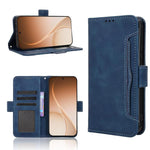 Custodia per telefono in pelle con slot per schede di consistenza al polpaccio, For OPPO Reno16 F 5G / Reno16 FS 5G, For OPPO Reno15 A / Reno15 F 5G, For OPPO Reno16 Pro 5G / Reno 16 5G Global, For OPPO F33 Pro 5G