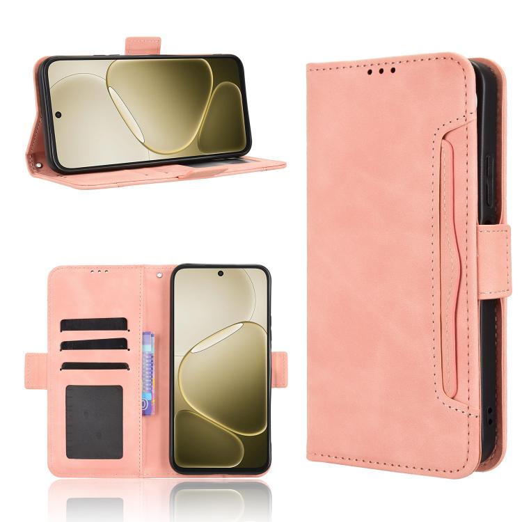Custodia per telefono in pelle con slot per schede di consistenza al polpaccio, For OPPO Find X9 Ultra 5G, For OPPO A6c 4G / A6t / A6t Pro, For OPPO A6s 5G / A6 5G Global, For OPPO Reno15 Pro Max 5G Global