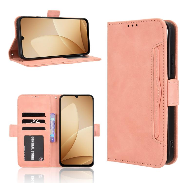Custodia per telefono in pelle con slot per schede di consistenza al polpaccio, For OPPO Find X9 Ultra 5G, For OPPO A6c 4G / A6t / A6t Pro, For OPPO A6s 5G / A6 5G Global, For OPPO Reno15 Pro Max 5G Global