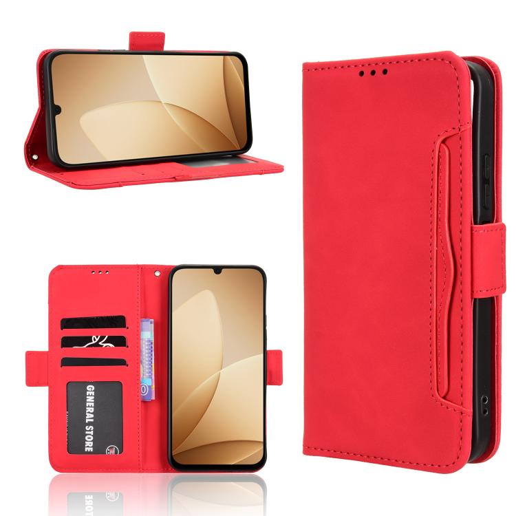 Custodia per telefono in pelle con slot per schede di consistenza al polpaccio, For OPPO Find X9 Ultra 5G, For OPPO A6c 4G / A6t / A6t Pro, For OPPO A6s 5G / A6 5G Global, For OPPO Reno15 Pro Max 5G Global