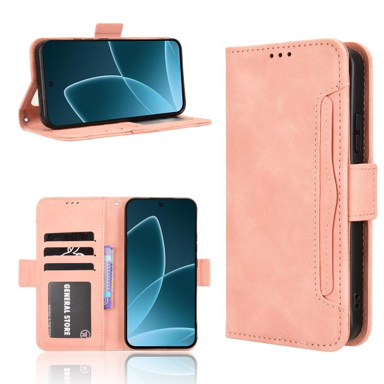 Custodia per telefono in pelle con slot per schede di consistenza al polpaccio, For OPPO Reno16 F 5G / Reno16 FS 5G, For OPPO Reno15 A / Reno15 F 5G, For OPPO Reno16 Pro 5G / Reno 16 5G Global, For OPPO F33 Pro 5G