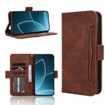Custodia per telefono in pelle con slot per schede di consistenza al polpaccio, For OPPO Reno16 F 5G / Reno16 FS 5G, For OPPO Reno15 A / Reno15 F 5G, For OPPO Reno16 Pro 5G / Reno 16 5G Global, For OPPO F33 Pro 5G
