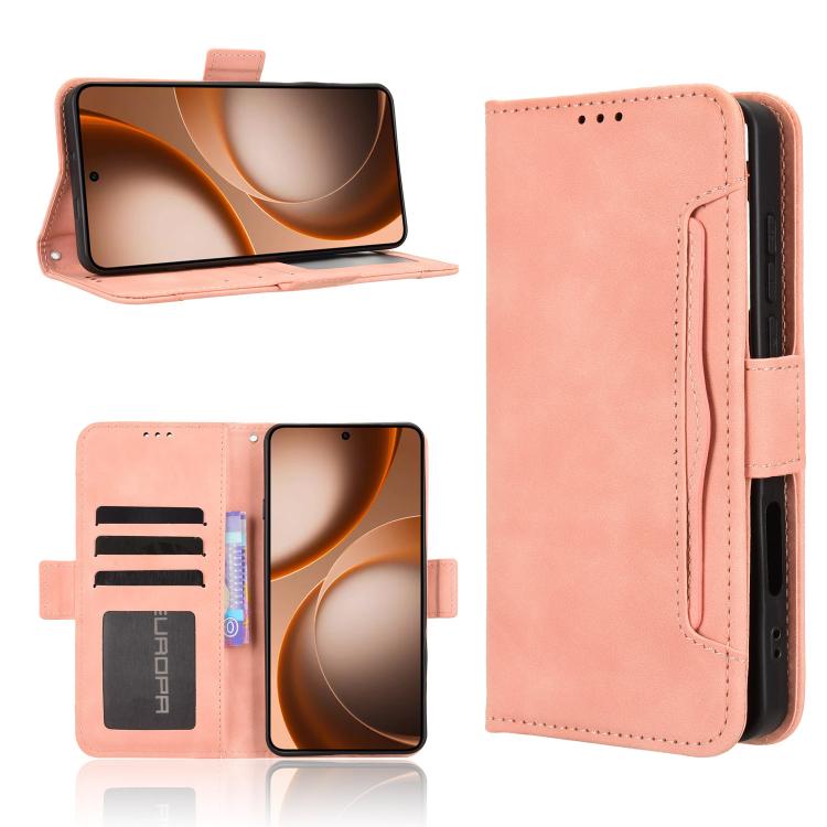 Custodia per telefono in pelle con slot per schede di consistenza al polpaccio, For OPPO Find X9 Ultra 5G, For OPPO A6c 4G / A6t / A6t Pro, For OPPO A6s 5G / A6 5G Global, For OPPO Reno15 Pro Max 5G Global