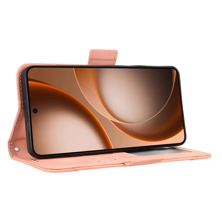 Custodia per telefono in pelle con slot per schede di consistenza al polpaccio, For OPPO Find X9 Ultra 5G, For OPPO A6c 4G / A6t / A6t Pro, For OPPO A6s 5G / A6 5G Global, For OPPO Reno15 Pro Max 5G Global