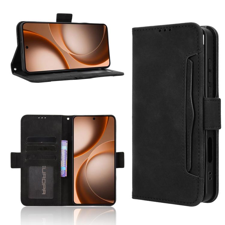 Custodia per telefono in pelle con slot per schede di consistenza al polpaccio, For OPPO Find X9 Ultra 5G, For OPPO A6c 4G / A6t / A6t Pro, For OPPO A6s 5G / A6 5G Global, For OPPO Reno15 Pro Max 5G Global