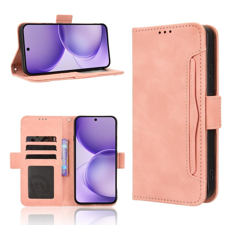 Custodia per telefono in pelle con slot per schede di consistenza al polpaccio, For OPPO Reno16 F 5G / Reno16 FS 5G, For OPPO Reno15 A / Reno15 F 5G, For OPPO Reno16 Pro 5G / Reno 16 5G Global, For OPPO F33 Pro 5G