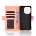 Custodia per telefono in pelle con slot per schede di consistenza al polpaccio, For OPPO Reno16 F 5G / Reno16 FS 5G, For OPPO Reno15 A / Reno15 F 5G, For OPPO Reno16 Pro 5G / Reno 16 5G Global, For OPPO F33 Pro 5G