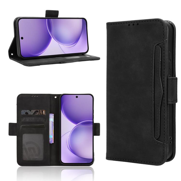 Custodia per telefono in pelle con slot per schede di consistenza al polpaccio, For OPPO Reno16 F 5G / Reno16 FS 5G, For OPPO Reno15 A / Reno15 F 5G, For OPPO Reno16 Pro 5G / Reno 16 5G Global, For OPPO F33 Pro 5G