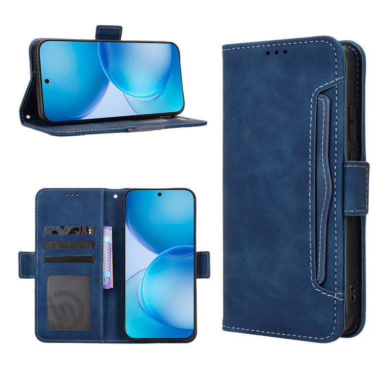 Custodia per telefono in pelle con slot per schede di consistenza al polpaccio, For OPPO Reno16 F 5G / Reno16 FS 5G, For OPPO Reno15 A / Reno15 F 5G, For OPPO Reno16 Pro 5G / Reno 16 5G Global, For OPPO F33 Pro 5G