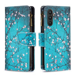 Custodia in pelle con cerniera per Samsung Galaxy A25 5G