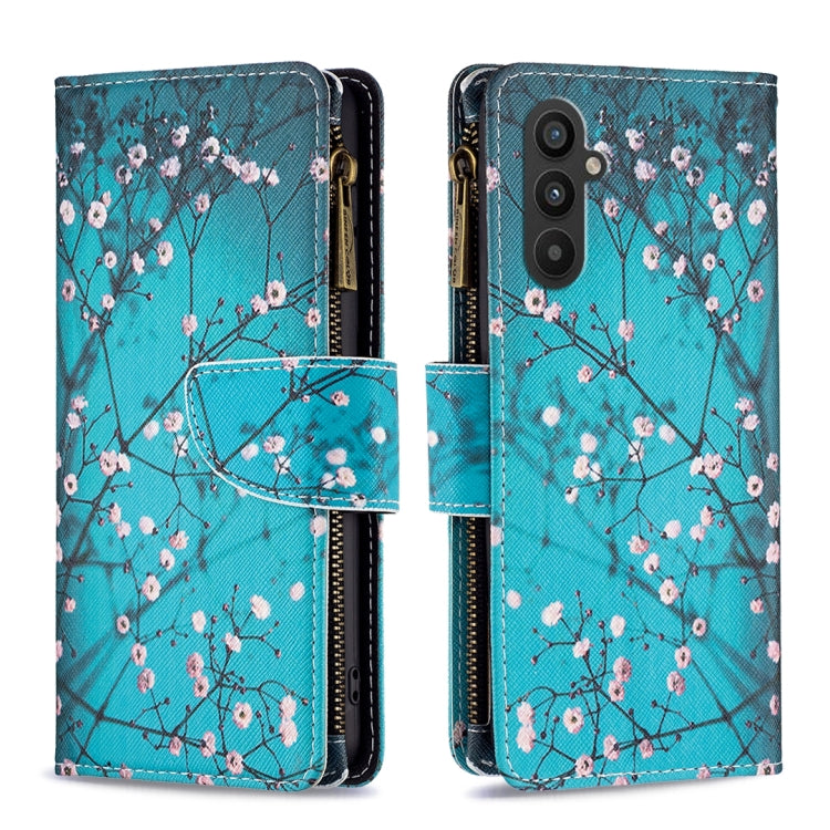 Custodia in pelle con cerniera per Samsung Galaxy A25 5G