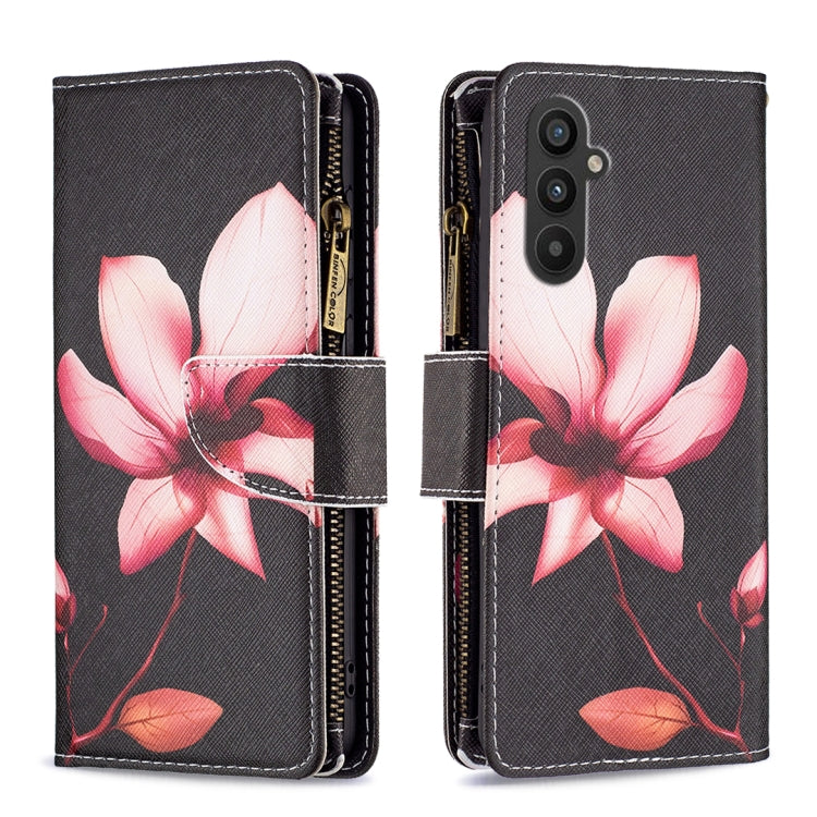 Custodia in pelle con cerniera per Samsung Galaxy A25 5G
