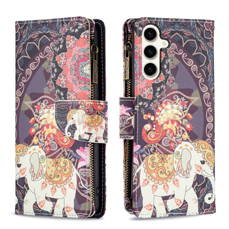 Custodia portafoglio in pelle per Samsung Galaxy A35